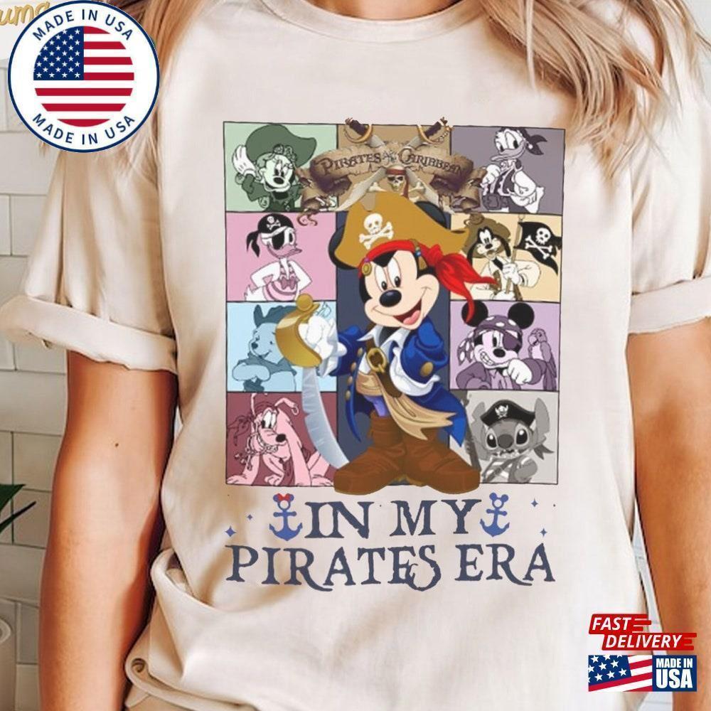 In My Pirates Era Shirt Mickey And Friends Disney Family Cruise